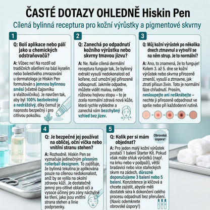 Oficiální značkový obchod | 🎄🎄Hiskin® 7denní odstraňovač skvrn a pigmentových skvrn (Bezbolestný rollerball bez jizev)