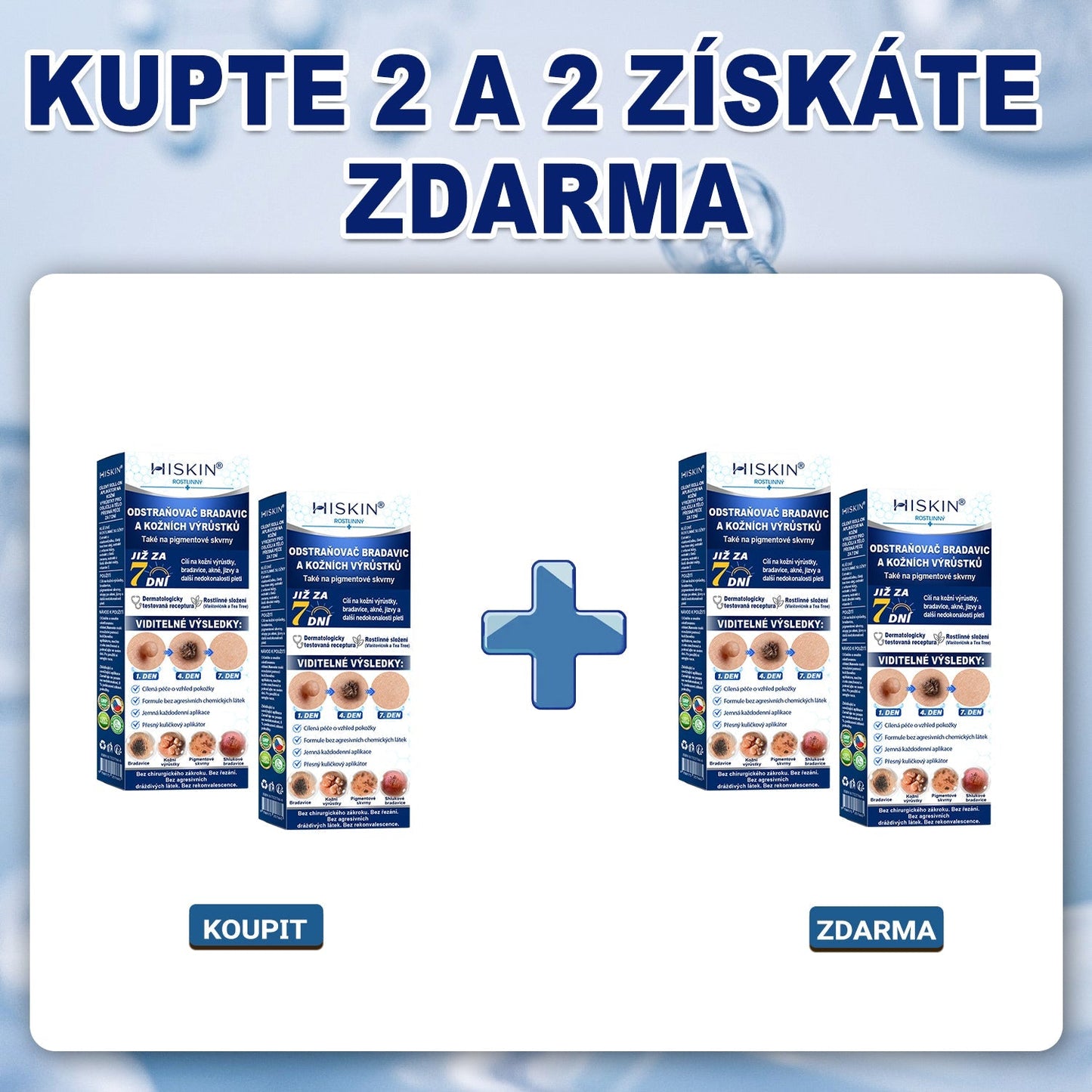 Oficiální značkový obchod | 🎄🎄Hiskin® 7denní odstraňovač skvrn a pigmentových skvrn (Bezbolestný rollerball bez jizev)
